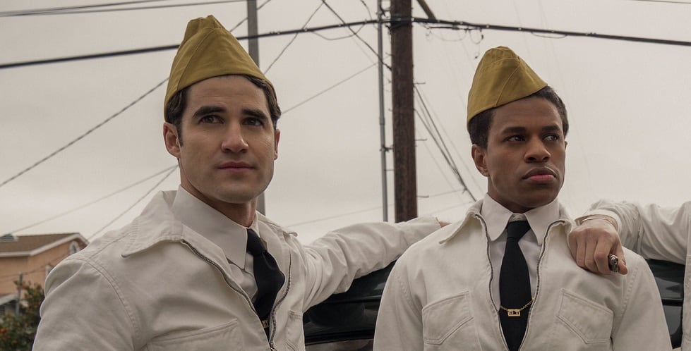 Jake Picking como Rock Hudson y Jeremy Pope como Archie Coleman