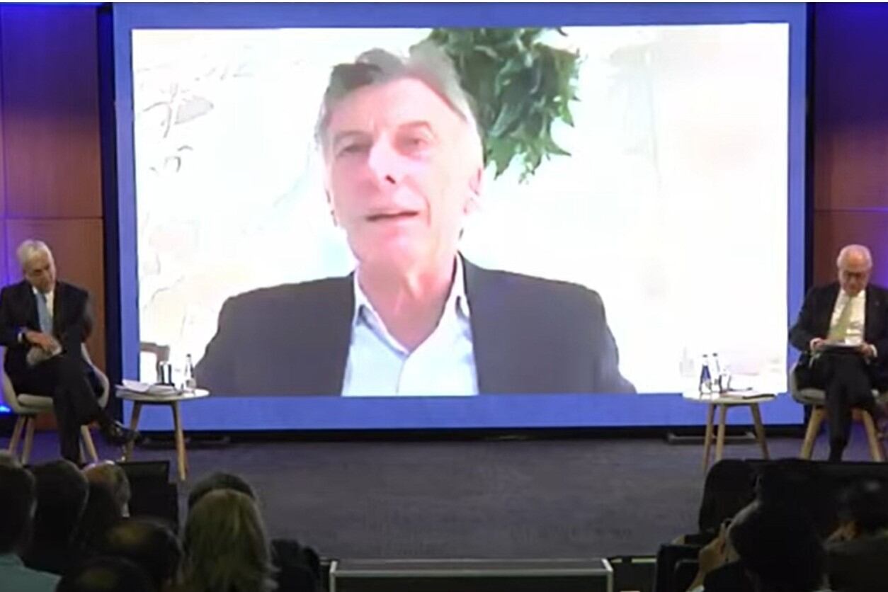 La intervención de Mauricio Macri en el Grupo Libertad y Democracia.