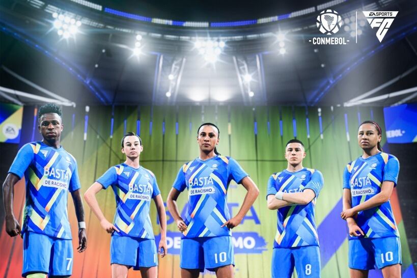 Las figuras con la nueva indumentaria.