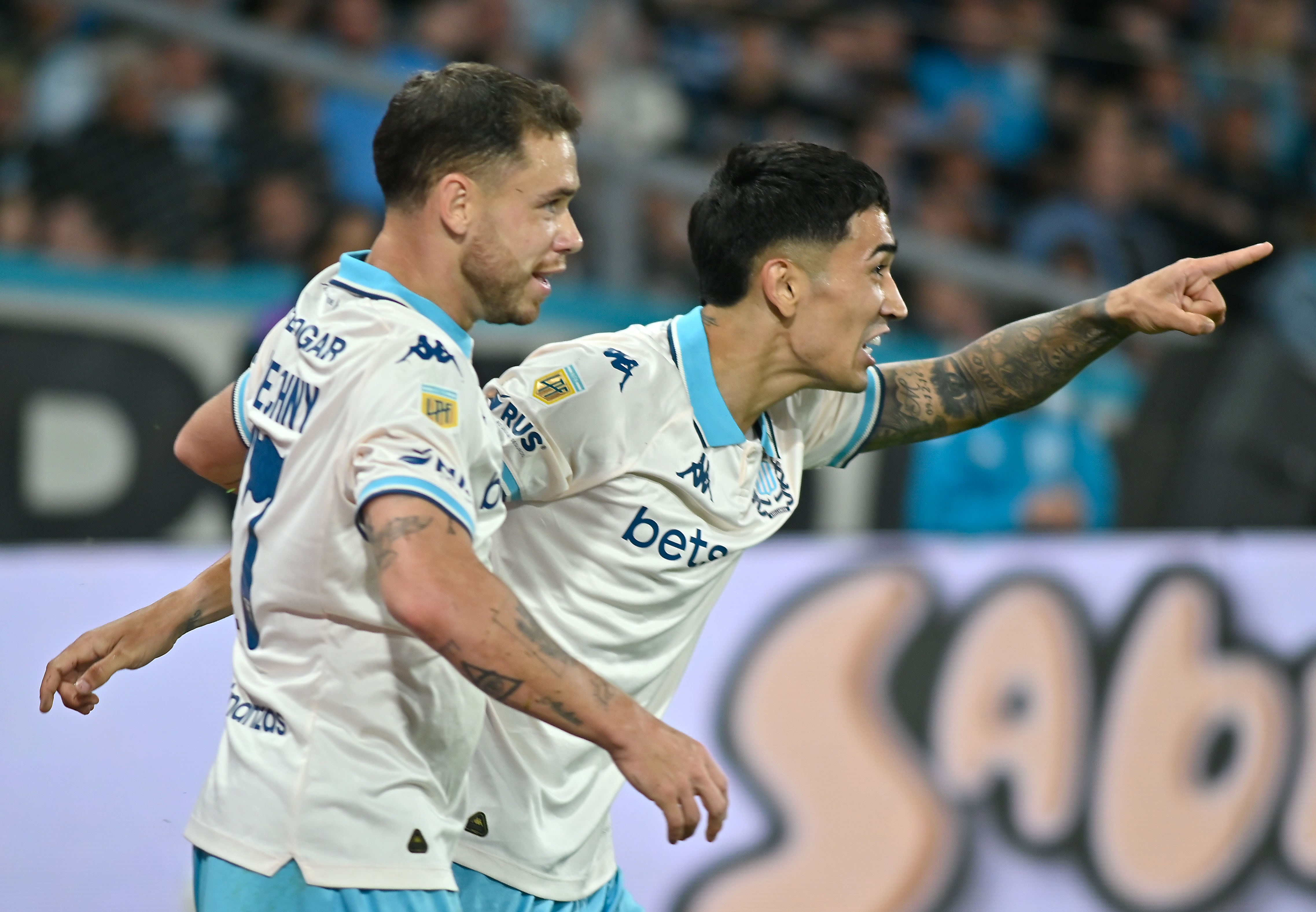 Solari marcó el segundo gol de Racing