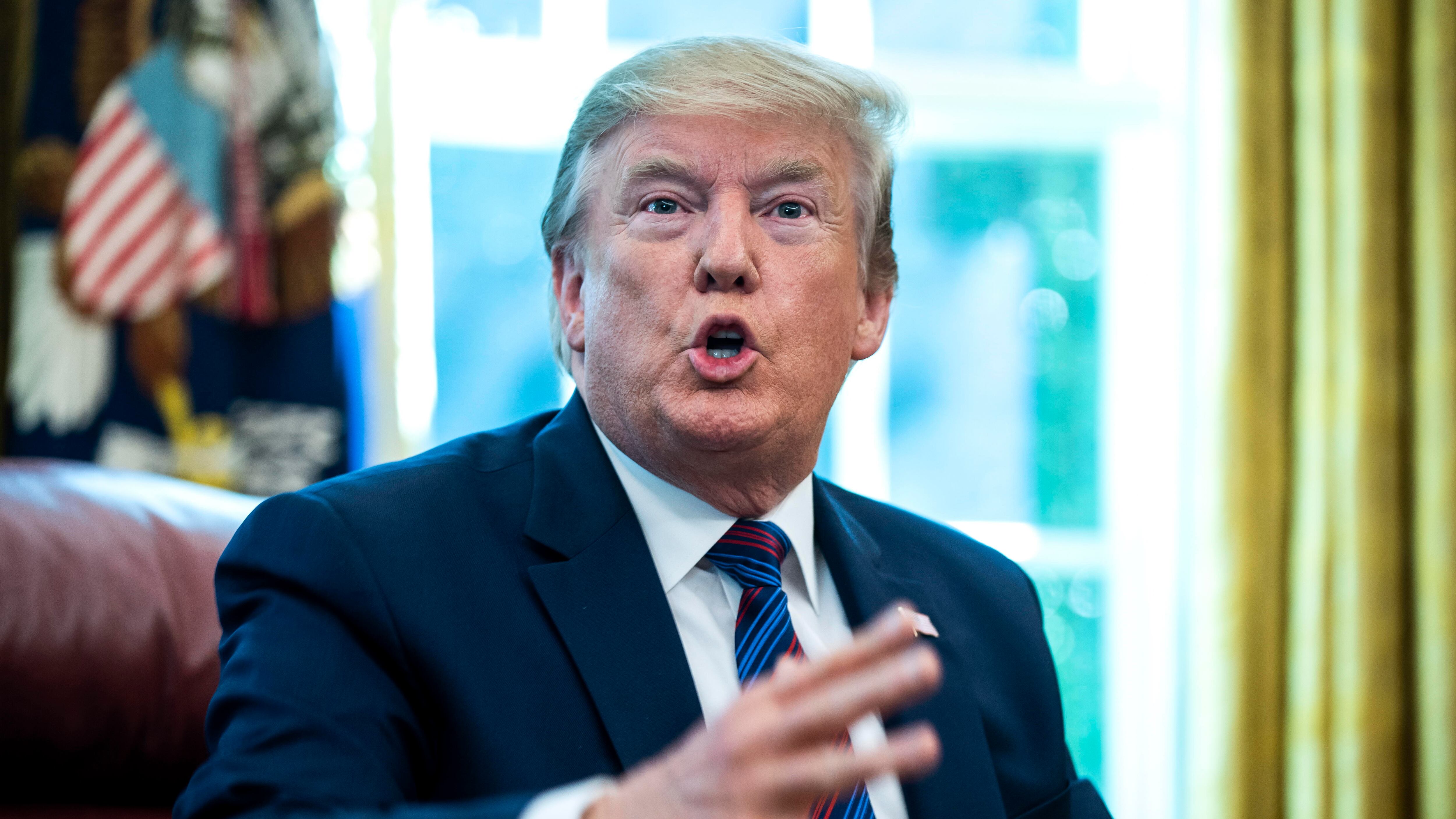 El nuevo mensaje xenófobo del presidente Trump provocó una tormenta de críticas.