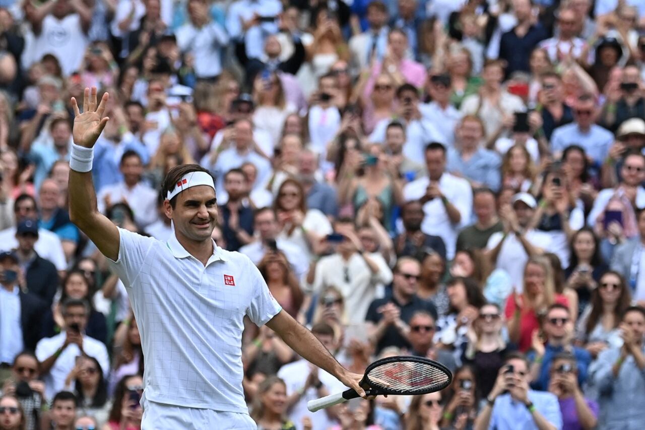 Federer volvió a la segunda semana de Wimbledon a los 39 años