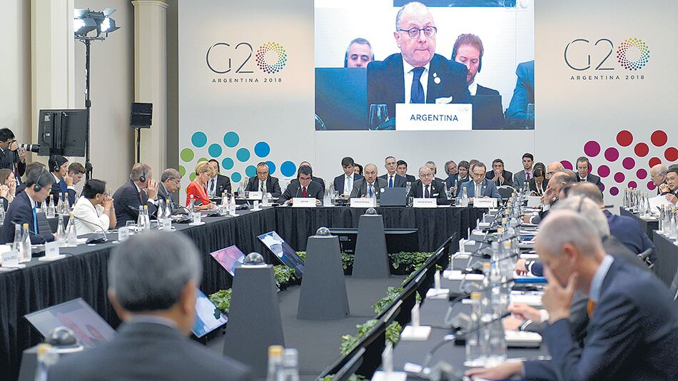 Los cancilleres de los países integrantes del G-20 deliberaron durante dos días en la Cancillería.