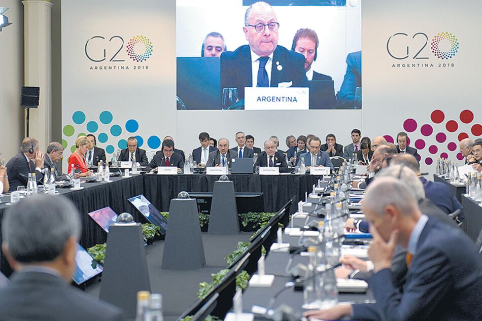 Los cancilleres de los países integrantes del G-20 deliberaron durante dos días en la Cancillería.