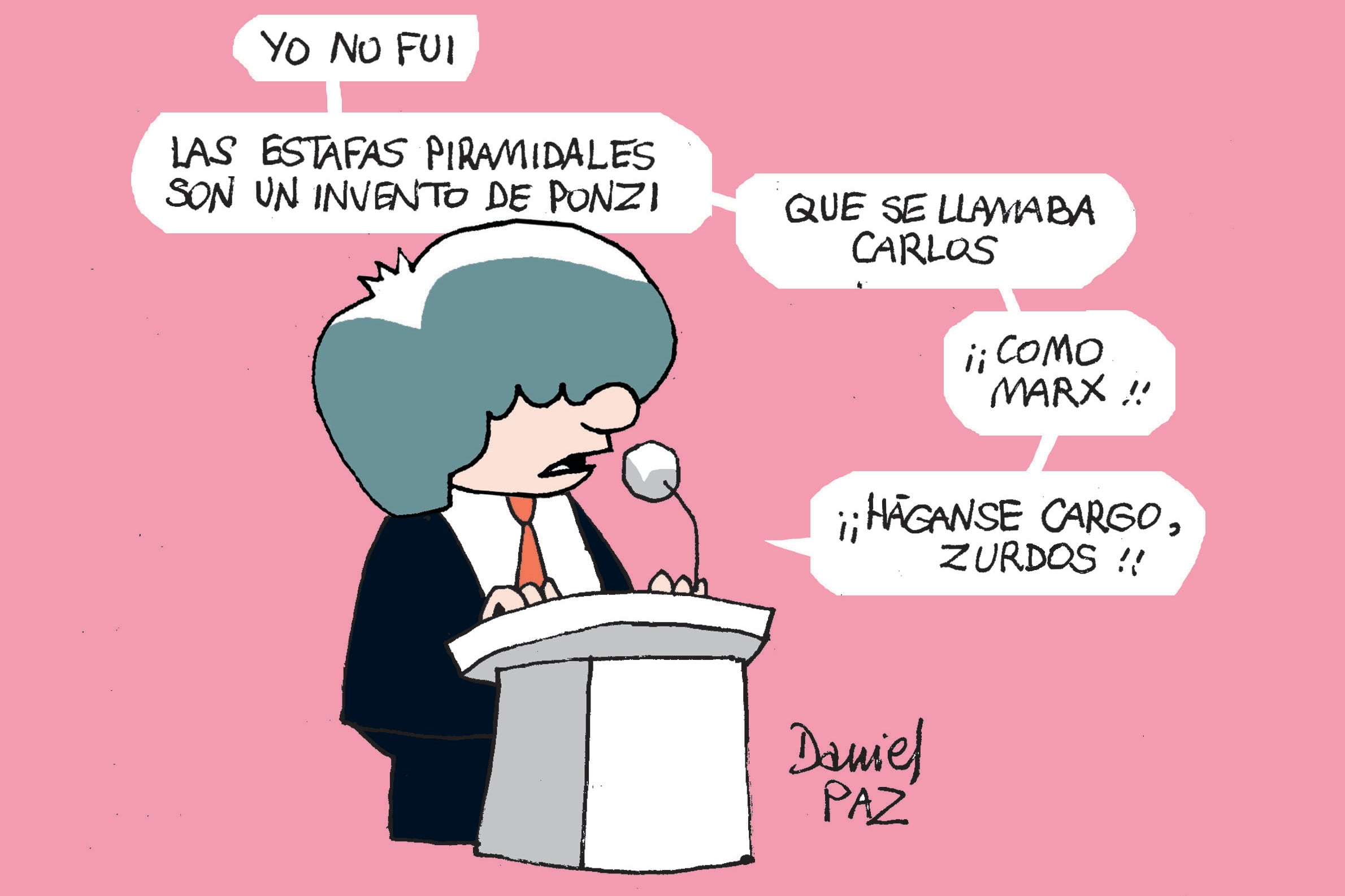 Tras publicitar una estafa, el Presidente apuntó contra las "ratas inmundas de la casta política".