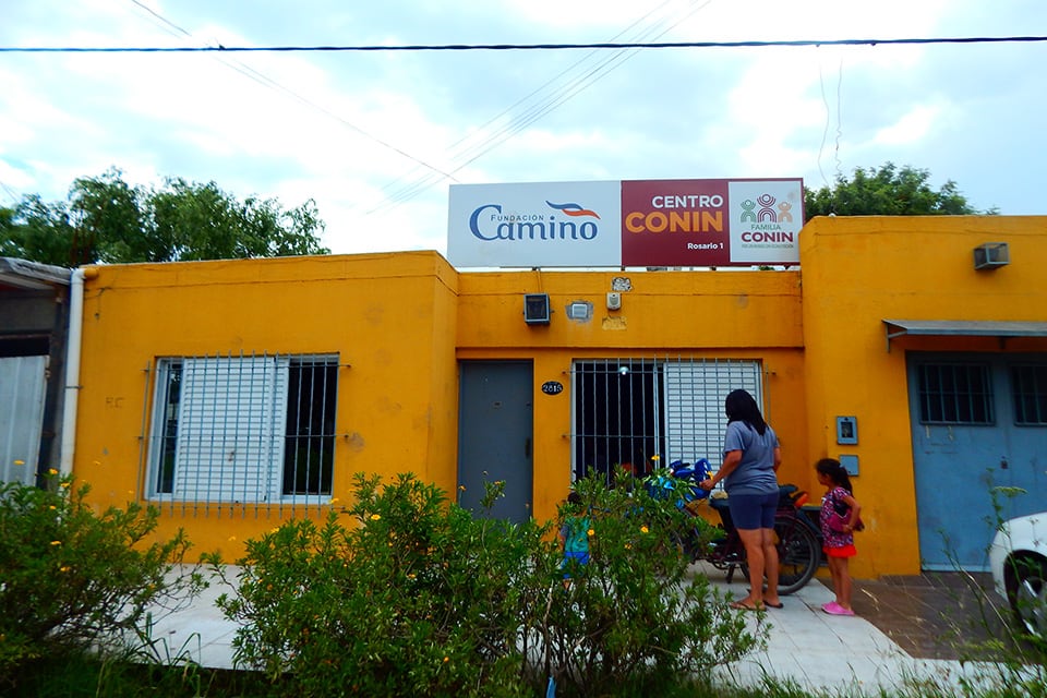 La sede de la Fundación Camino en Nuevo Alberdi.