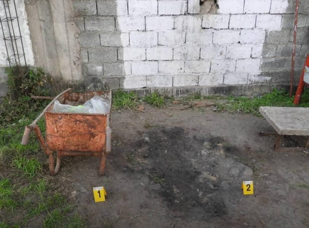 Un sobrino señaló el lugar donde se encontraron restos humanos