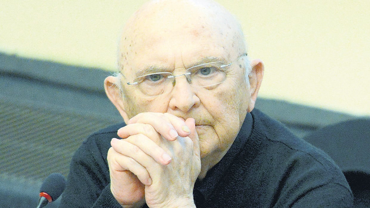 Appelfeld llegó a Israel en 1946, y apenas podía hablar.