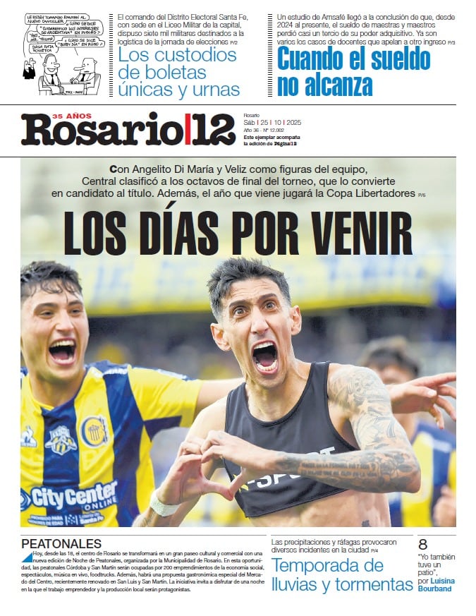 LOS DÍAS POR VENIR - 25/10/2025