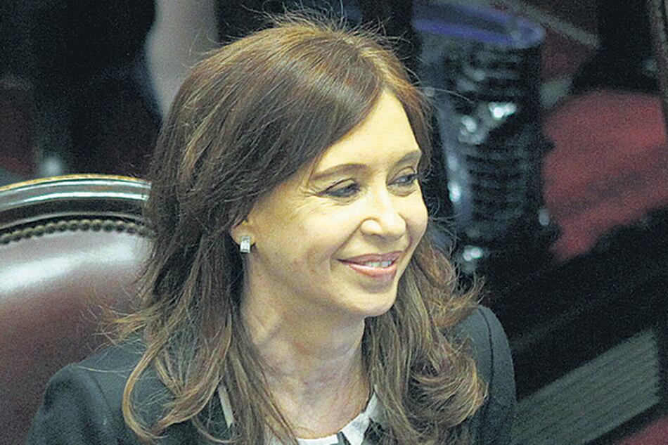 La ex presidenta Cristina Kirchner.