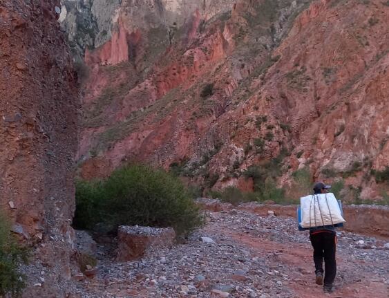 Tecnología a pie, por la geografía salteña. 