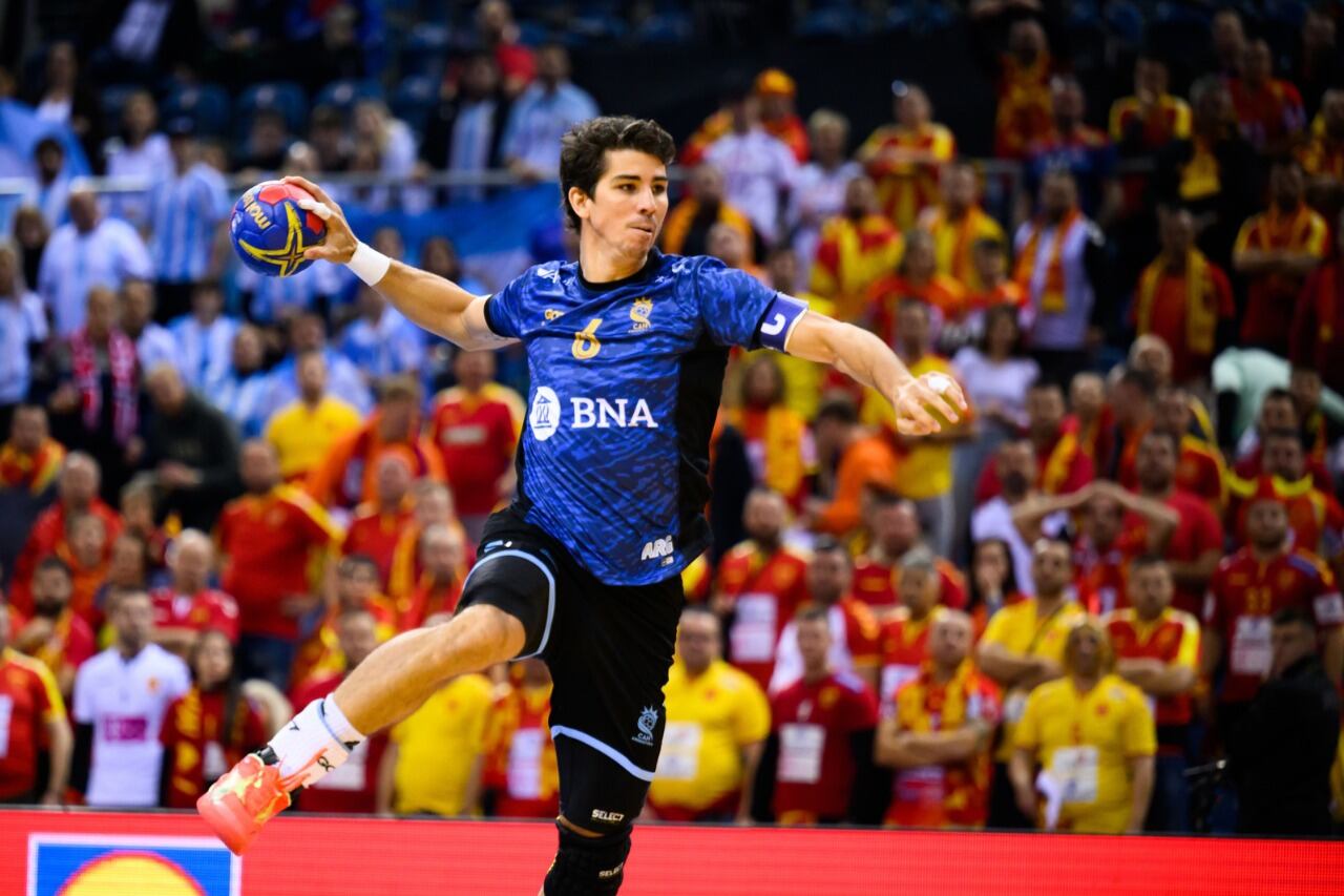 Diego Simonet, figura y capitán de Los Gladiadores