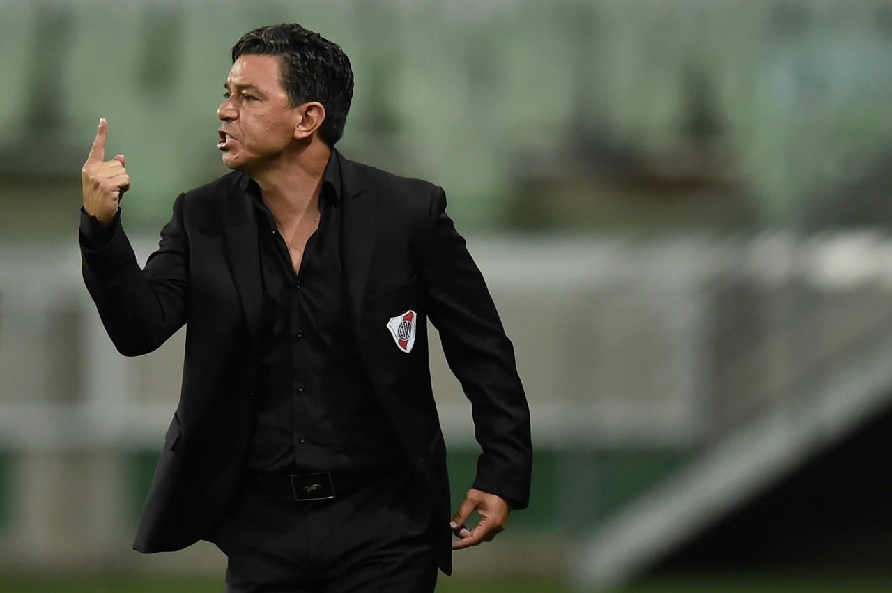 Marcelo Gallardo, DT de River.