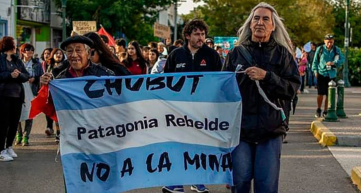 Movilización de las asambleas del No a la Mina 