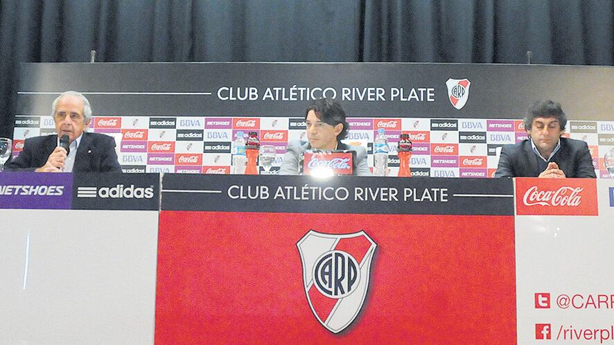 D’Onofrio, Gallardo y Francescoli se reunieron de urgencia ayer.