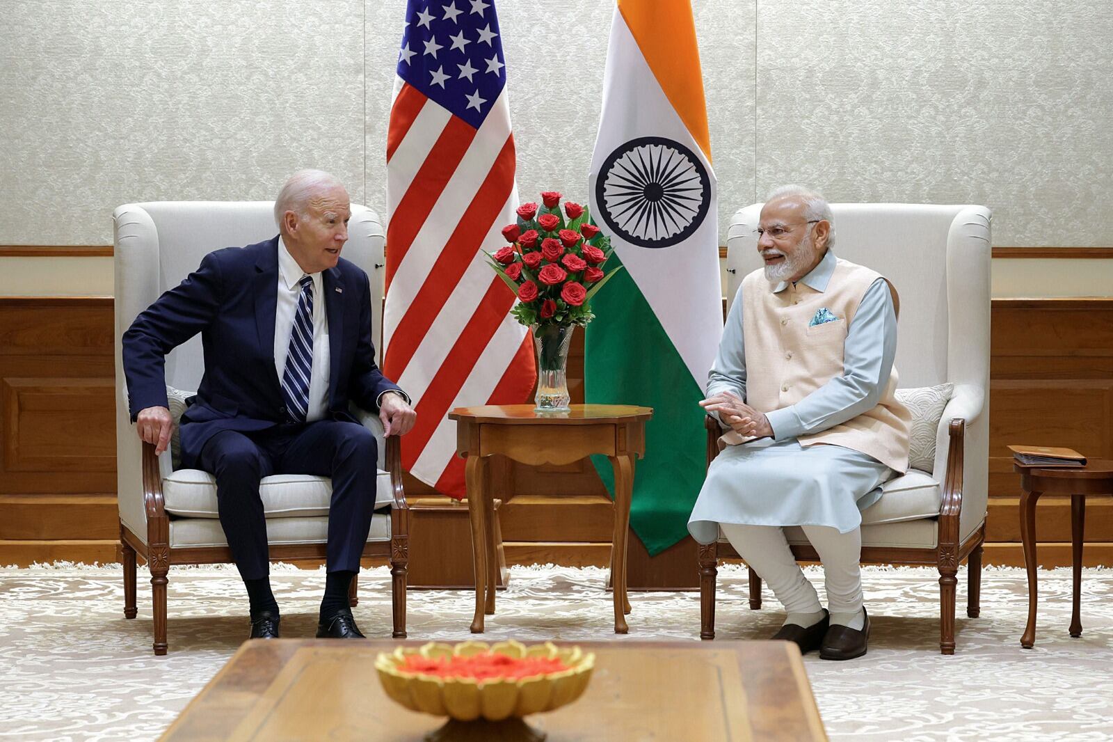 Joe Biden y Narendra Modi calientan motores para el G-20.