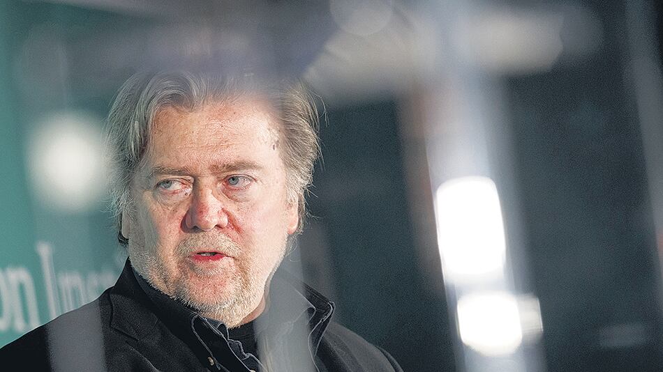 Bannon plantó sus banderas en la capital belga por medio de una fundación, The Movement.