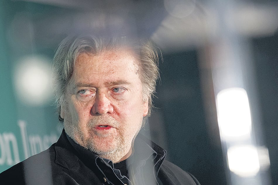 Bannon plantó sus banderas en la capital belga por medio de una fundación, The Movement.