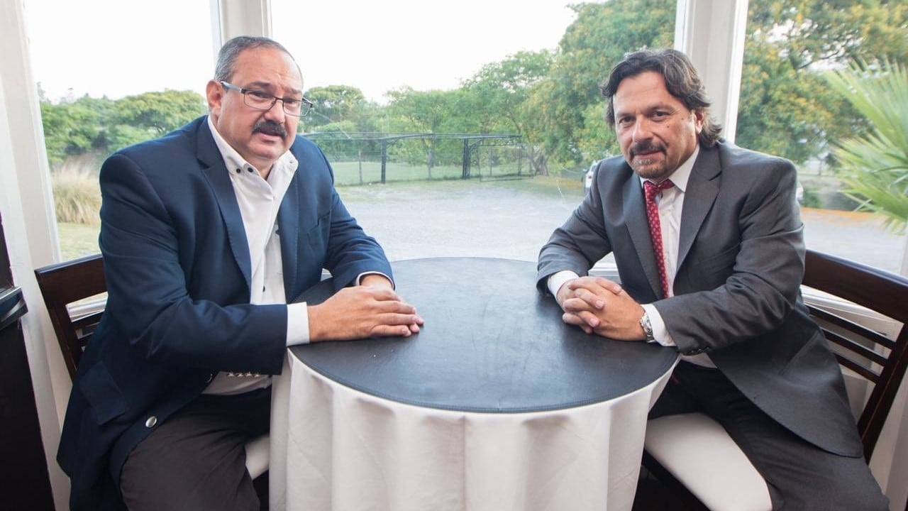 Leavy y Sáenz juntos, otros tiempos