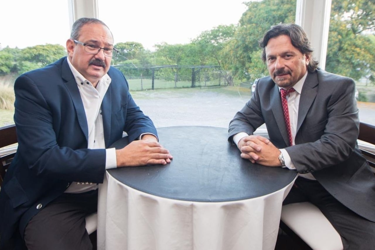 Leavy y Sáenz juntos, otros tiempos