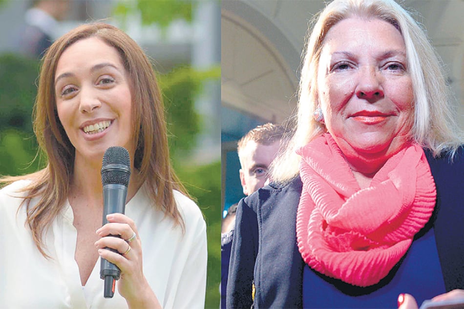 La gobernadora Vidal y la diputada Carrió quedaron envueltas en las irregularidades.
