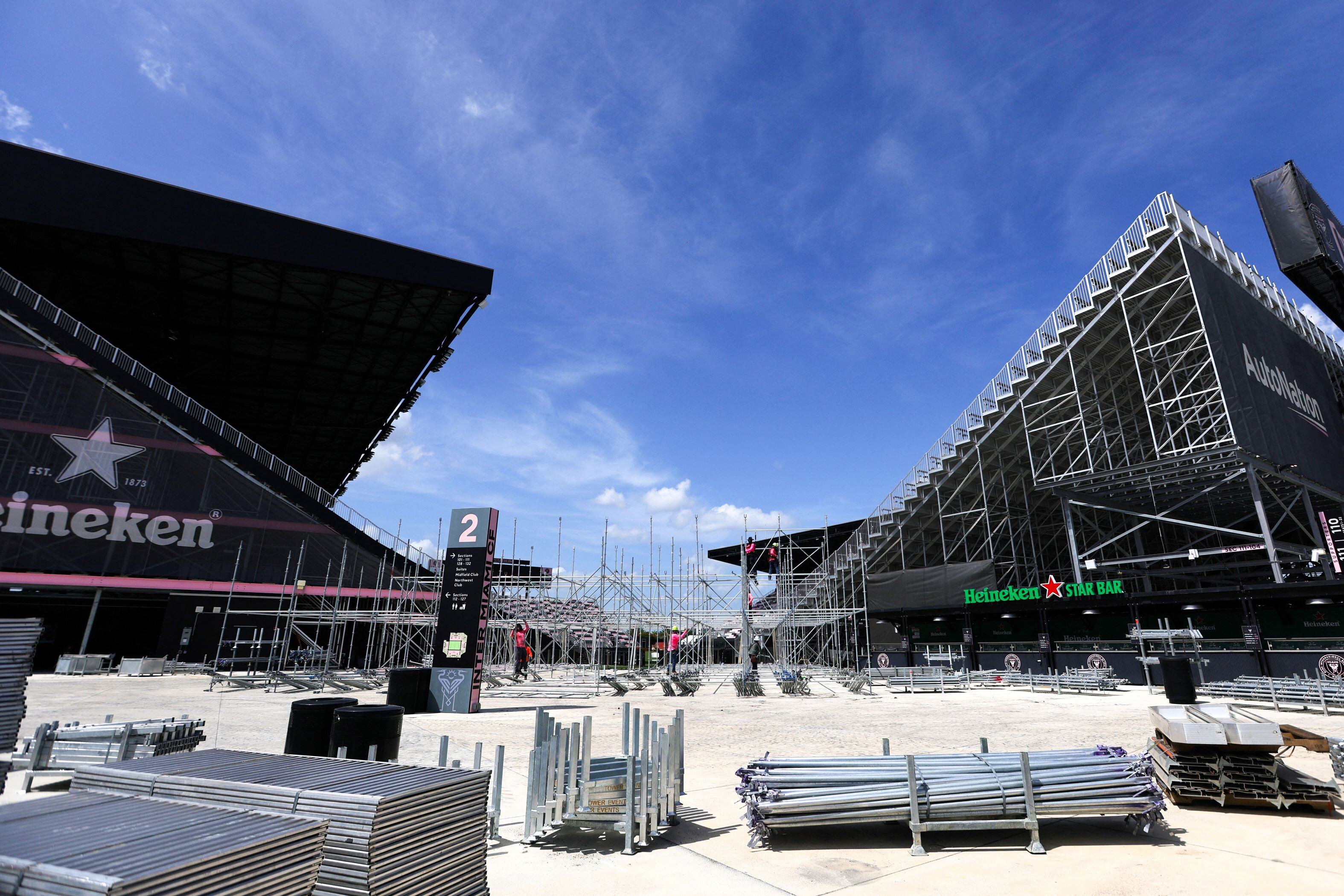 Lionel Messi tendrá su bienvenida en el Inter Miami este domingo. 
