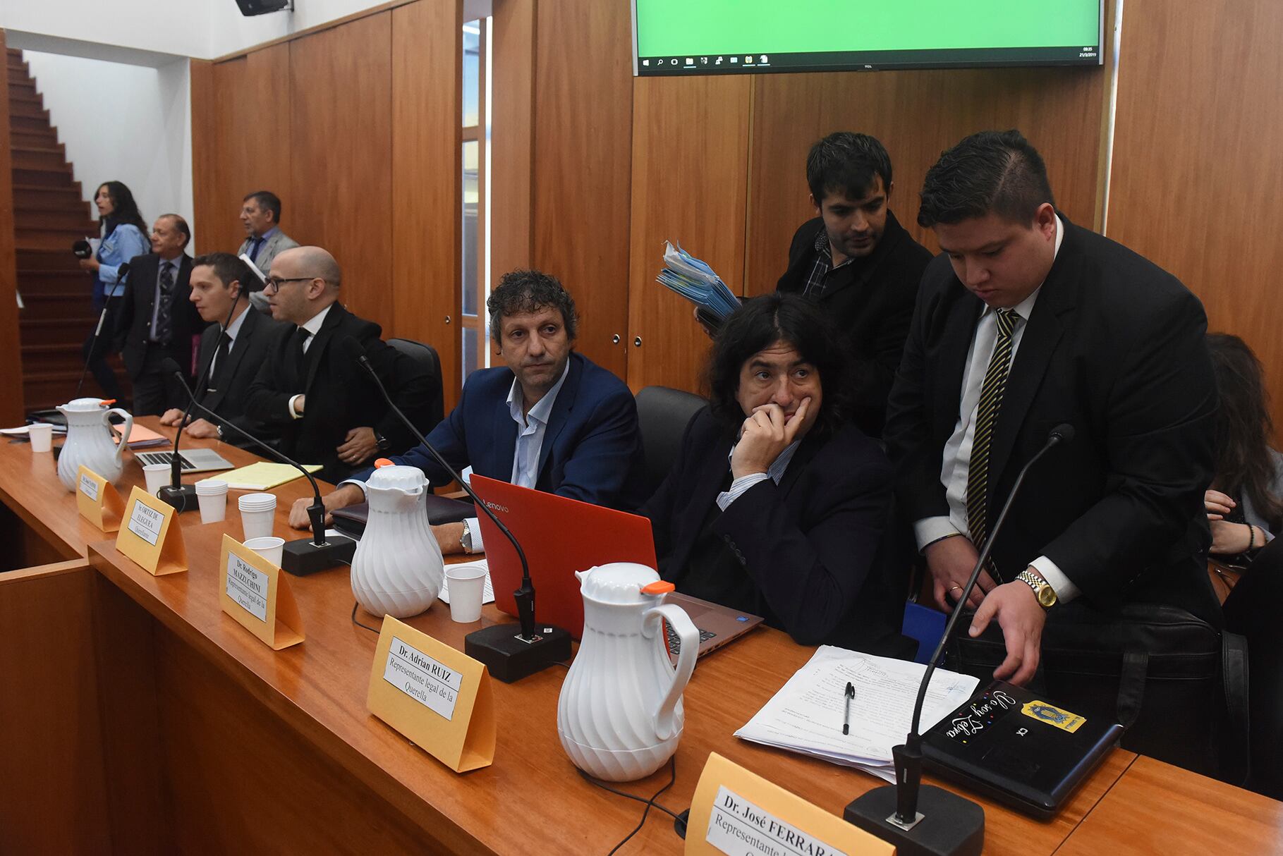 Adrián Ruiz es uno de los abogados de la querella en la causa Perassi.