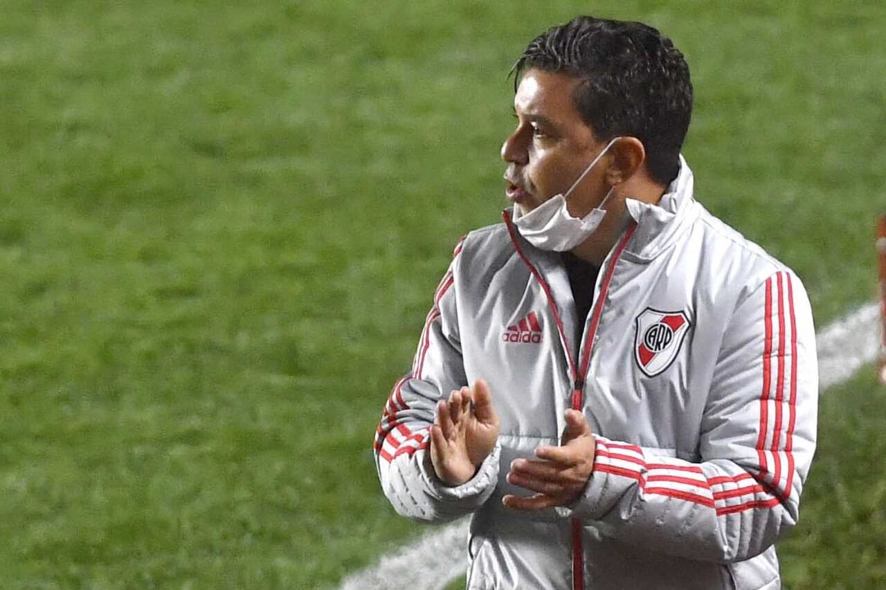 Marcelo Gallardo, DT de River Plate.
