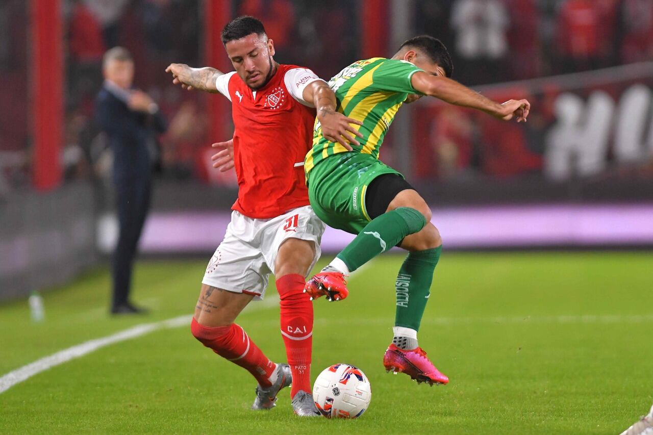 El partido fue muy friccionado en Avellaneda