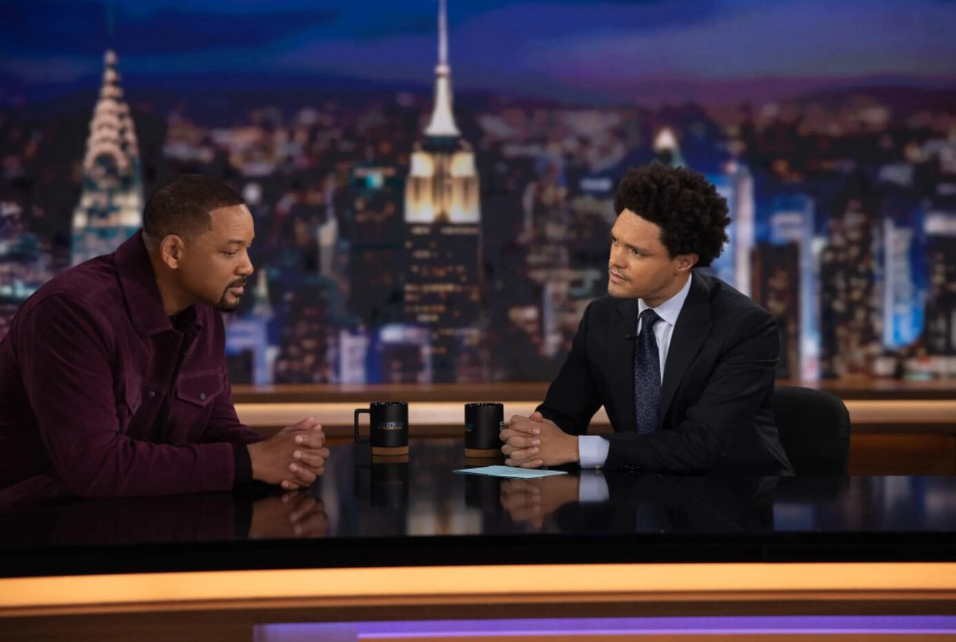 Desde el incidente en la ceremonia de los Premios Oscar, en marzo de este año, el actor no deja de disculparse por el escándalo desatado. (Foto: The Daily Show with Trevor Noah/Comedy Central)