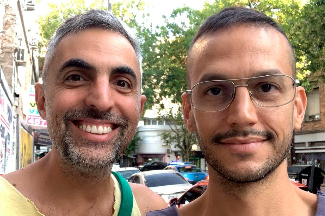 Nicolás y Joaquín: los papás de Gael 