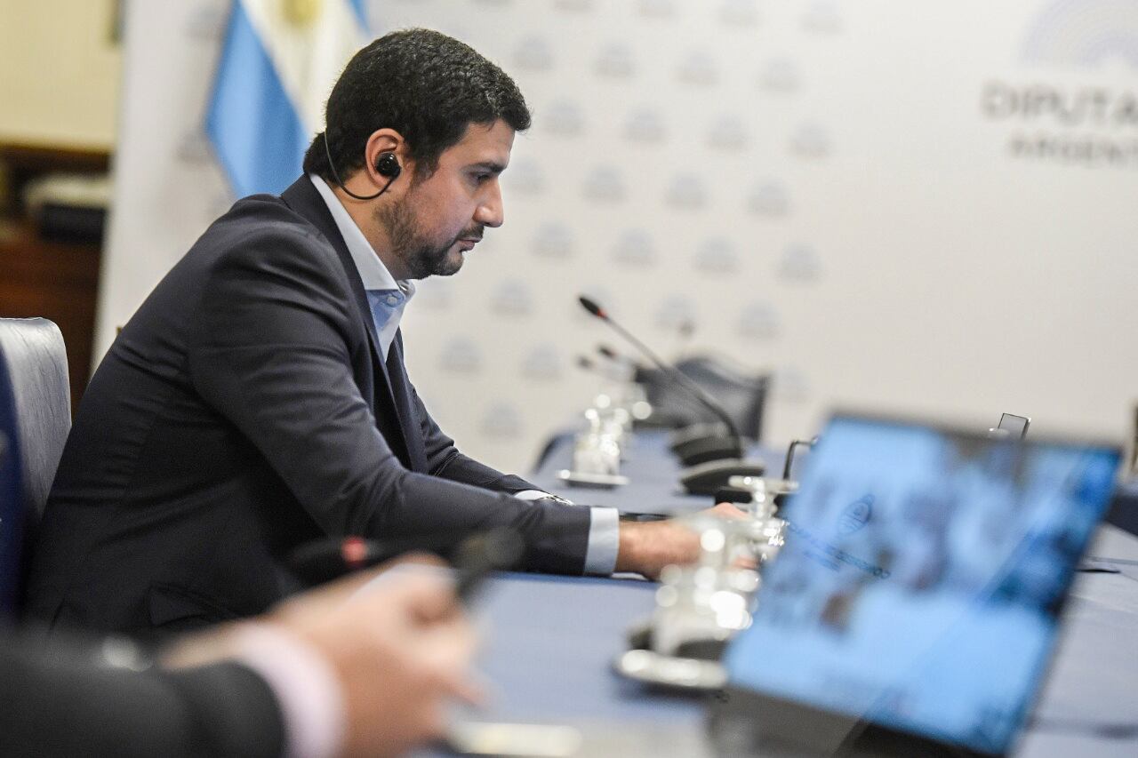 Marcos Cleri, presidente de la comisión de Trámite Legislativo