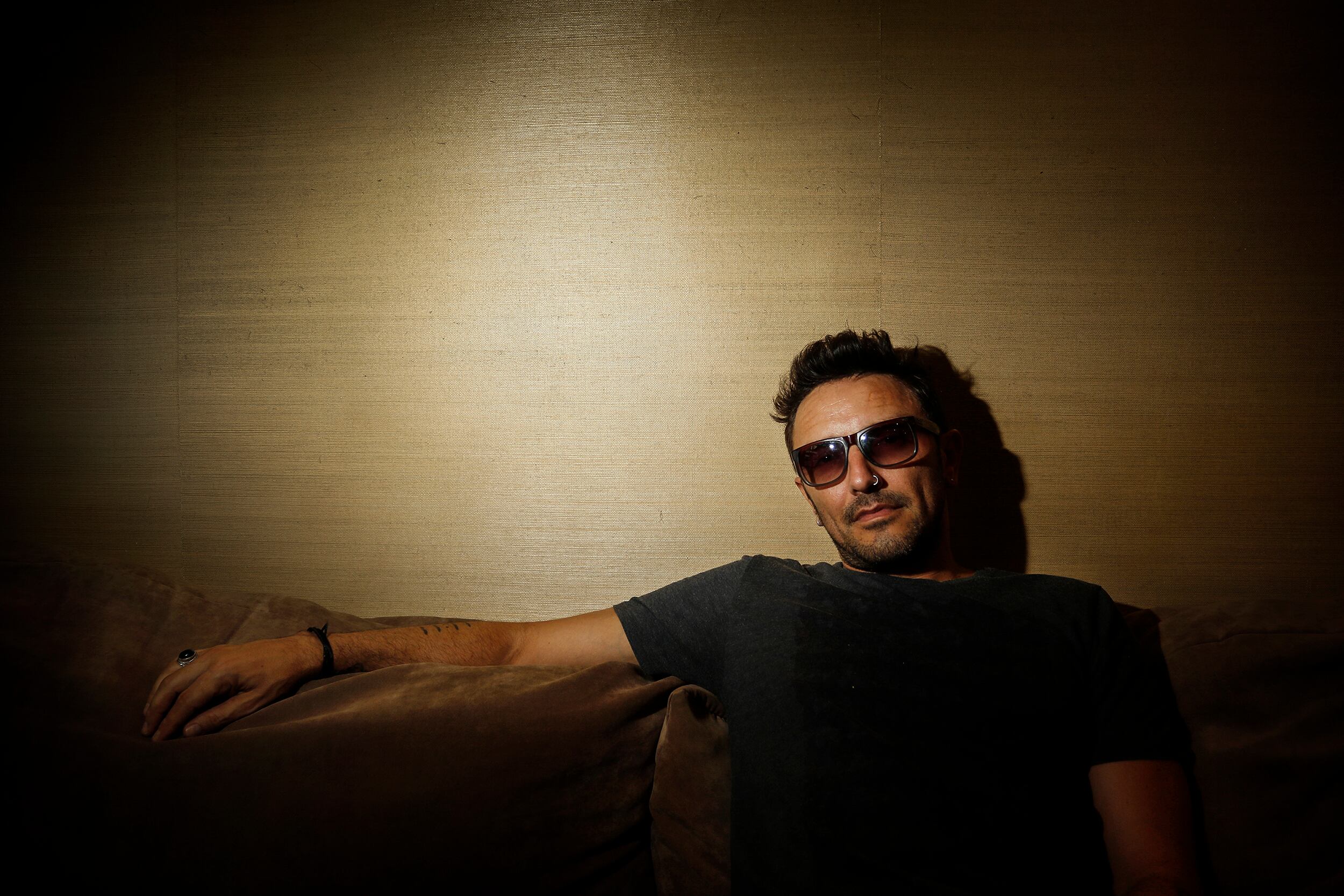 Brancciari grabó su disco en Estados Unidos con músicos de ese país.