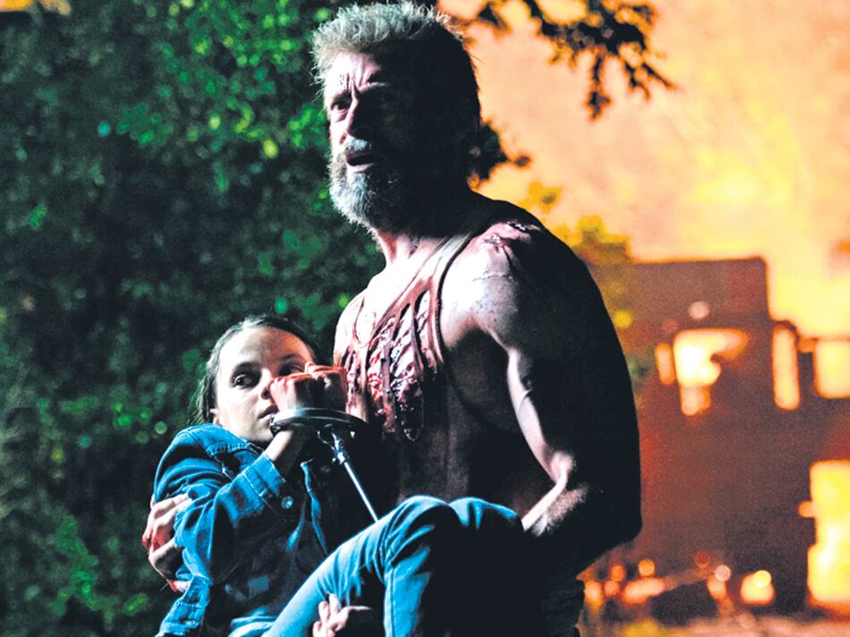 Hugh Jackman protege a Dafne Keen: la película definitiva sobre los superhéroes.