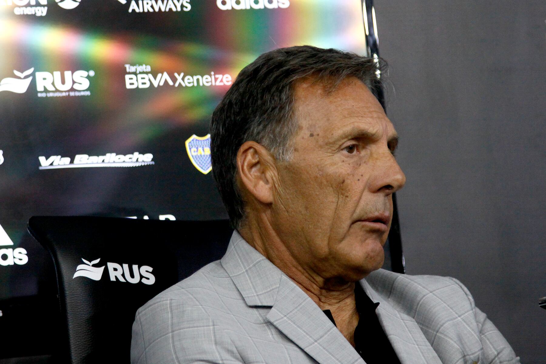 Miguel Russo, DT de Boca.