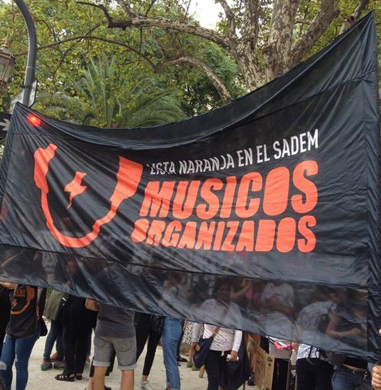El colectivo de músicos que se sumó a la campaña por la despenalización del aborto.