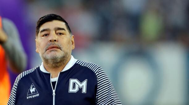 Maradona dice que se encuentra bien de salud.