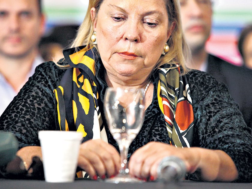 Carrió provocó una crisis en Cambiemos al denunciar que sectores del Gobierno la espían.