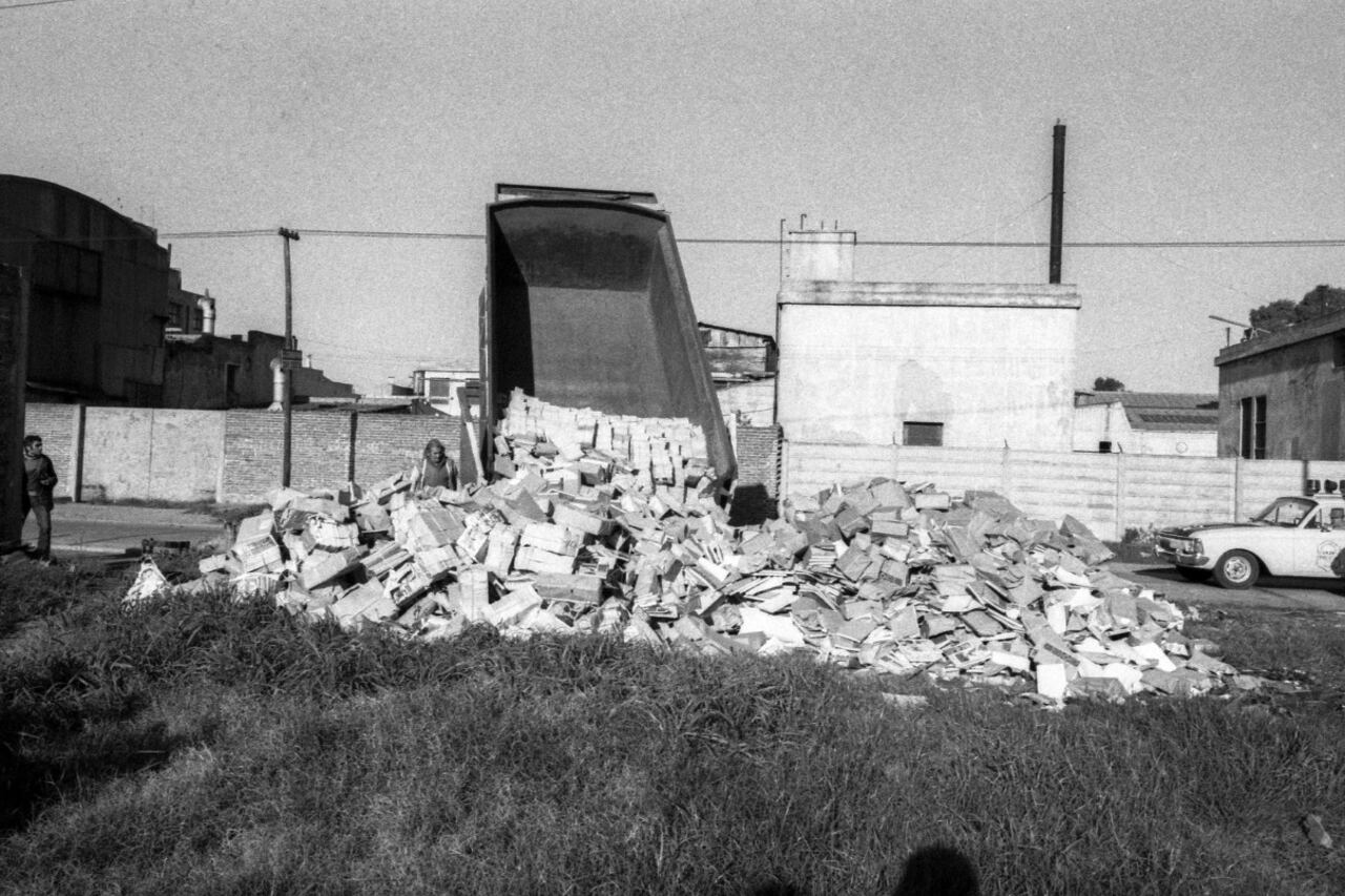 La quema de libros del CEAL quedó en la memoria como un de los símbolo de la dictadura.