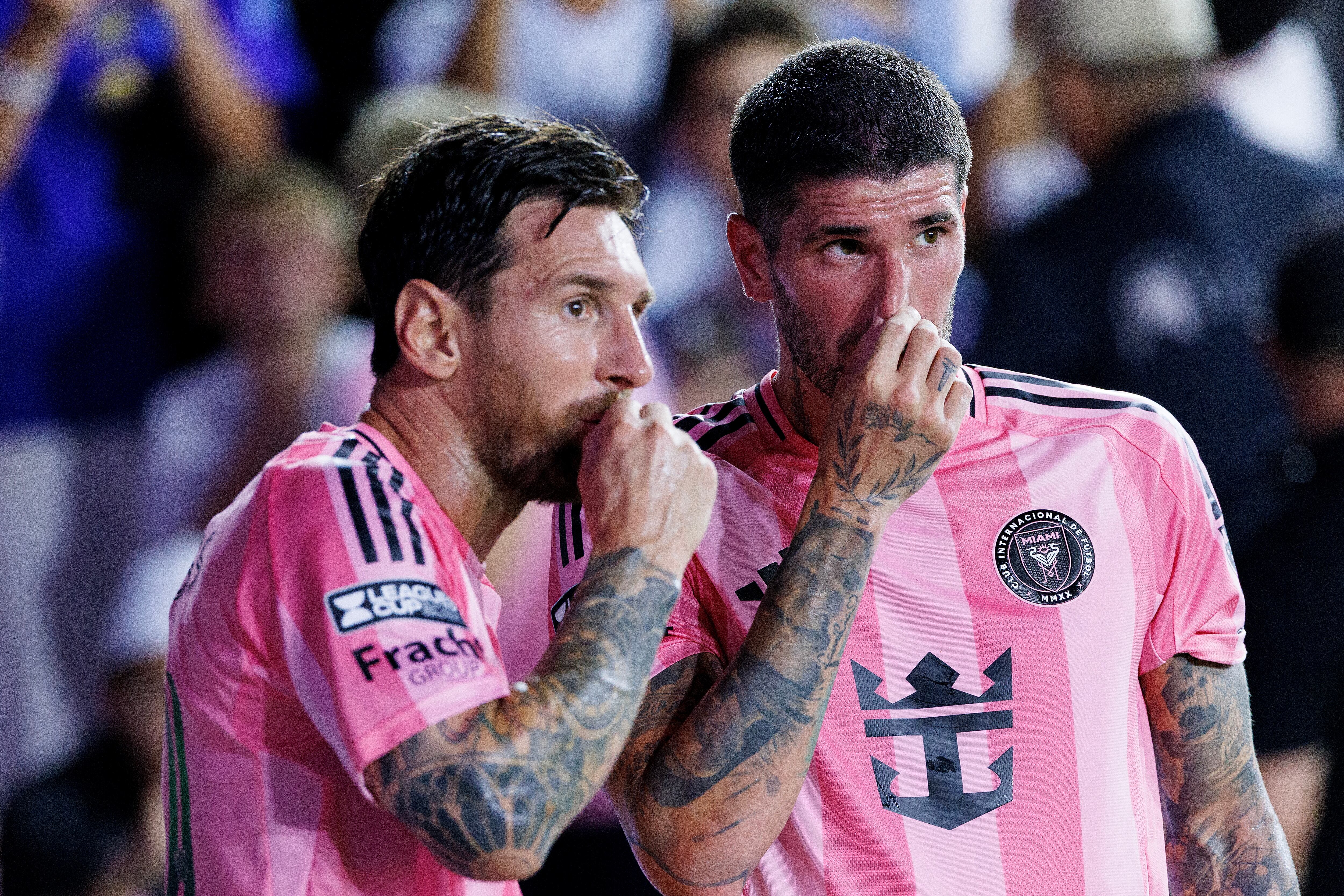 Messi y De Paul se reencontraron en Inter Miami