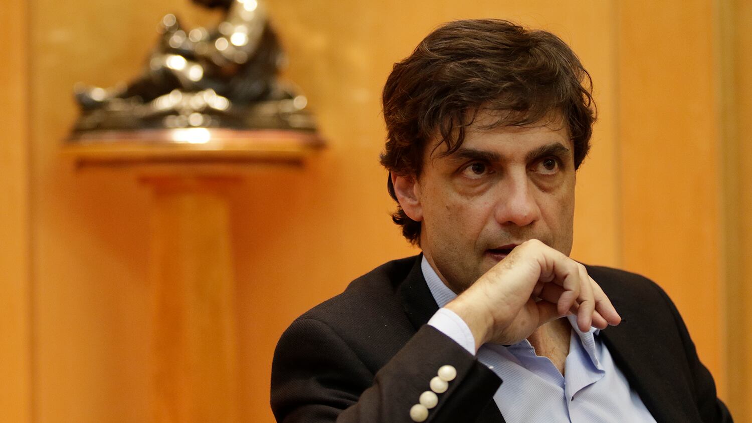 El ministro de Hacienda, Hernán Lacunza