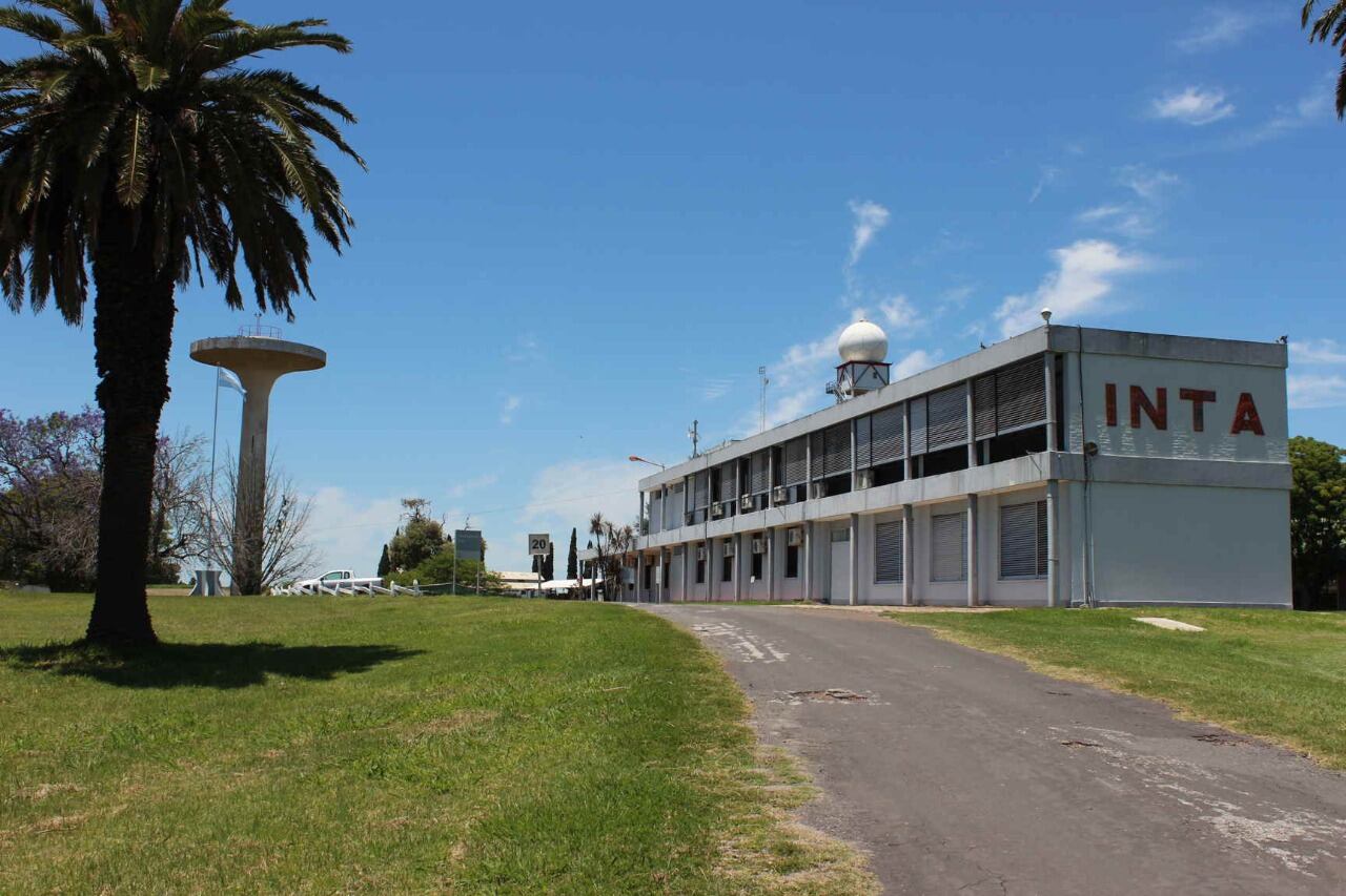 Un edificio de la Estación Experimental Agropecuaria Paraná del INTA.