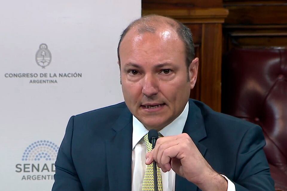 Gastón Salmain, juez federal N°1 de Rosario. 