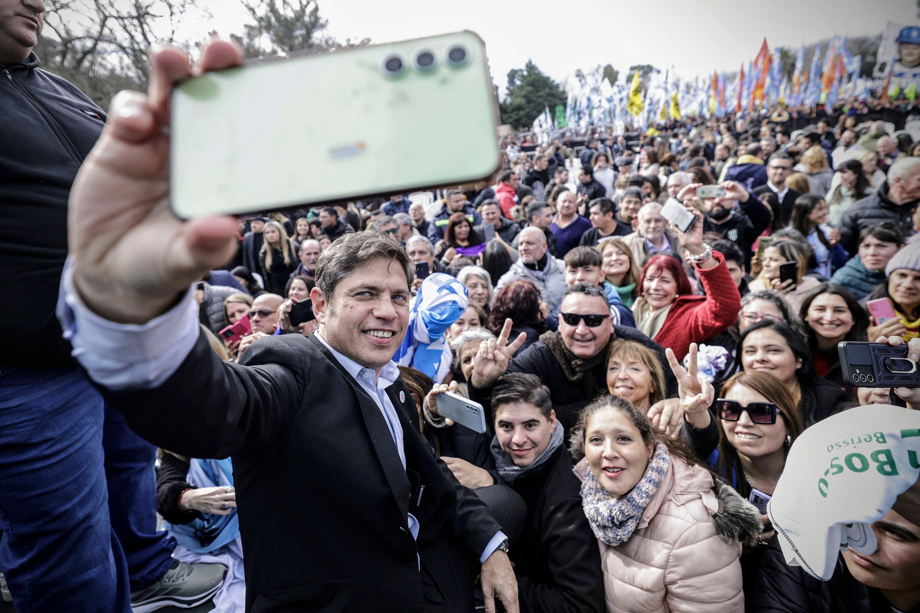 La militancia justicialista recordó a Juan Domingo Perón a 50 años de su muerte.