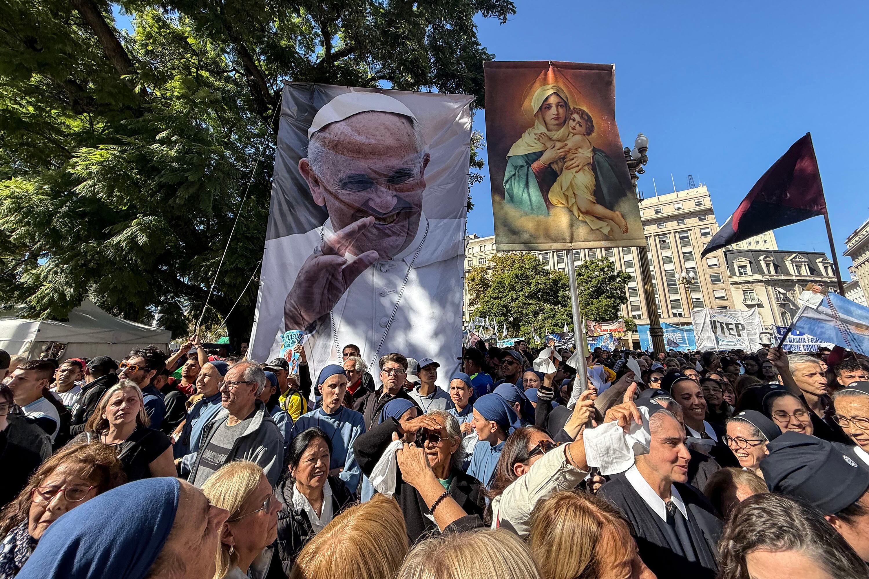 García Cuerva durante su homilía.