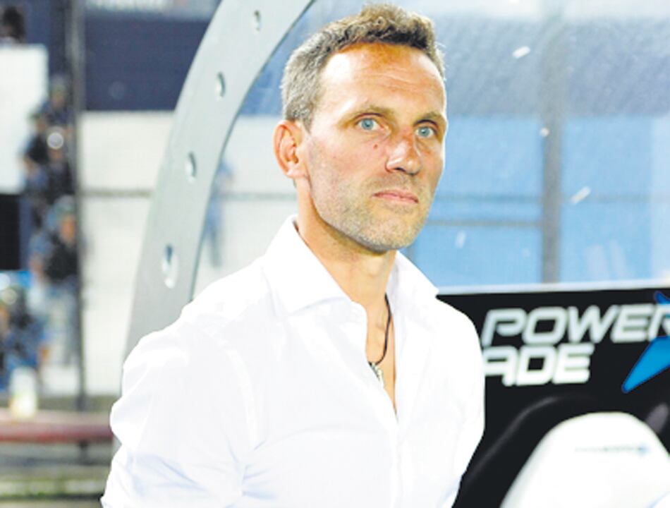 El técnico Bernardi