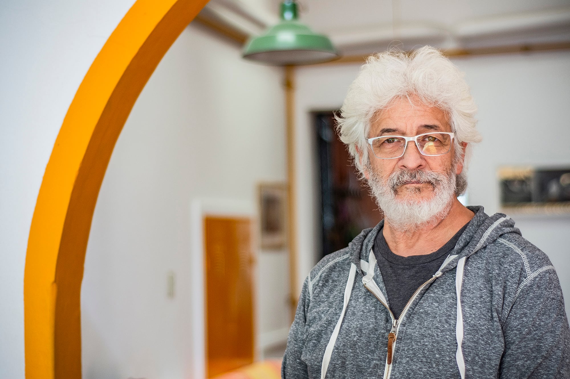 "Lo político siempre está. Es algo de lo que yo no me puedo separar", dice Mouján.