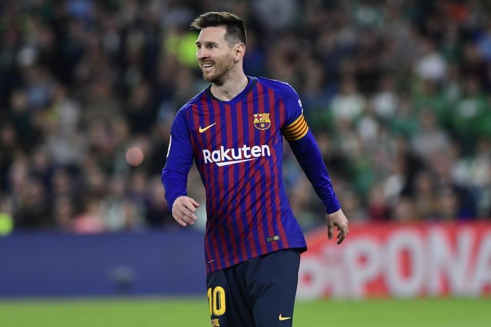 Lionel Messi, lleva 13 goles en la presente edición de la Liga de España.