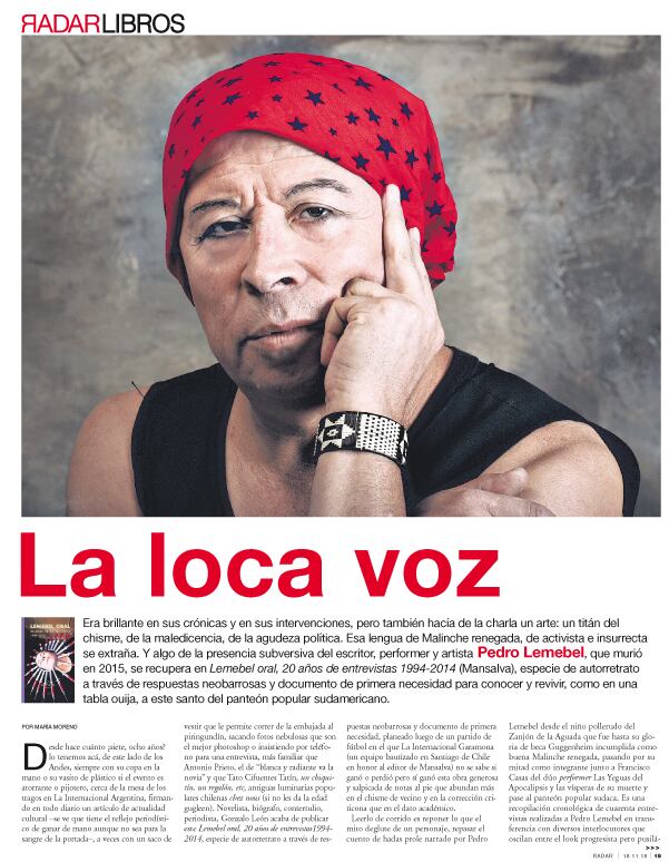 La loca voz - 17/11/2018