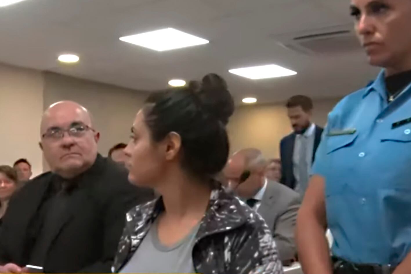 Brenda Agüero, la enfermera acusada. 